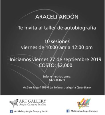 Taller de Autobiografía
